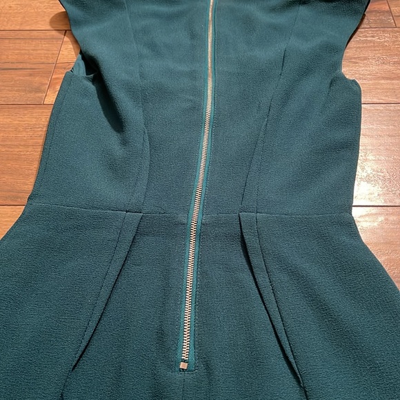 H&M Sheath Dress Teal Size 2 - Picture 5 of 5